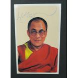 14th Dalai Lama (b.1935) - autographed photograph