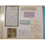 Alexander George of Teck - signed letter, 1910, together with Arthur, Duke of Connaught, Lord