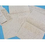 Lamenting the Death of The Marquis of Tavistock, hand-written verses by Mr. Ansty, Author of the