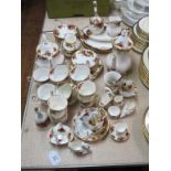 Royal Albert, Old Country Roses, approx. 50 pieces including tea and coffee pots