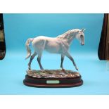 A Royal Doulton limited edition Desert Orchid, DA134, modelled by Tongue, 1989, on original