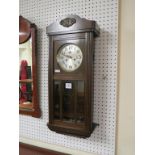 An early 20th century circular mahogany occasional table, with gouged frieze, 1ft. 8in., and a