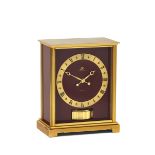 JAEGER-LECOULTRE, "ATMOS", BRASS AND GLASS. A fine brass and glass Atmos clock wound [...]