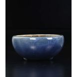 A light-blue flambé-glazed bowl, China, Qing Dynasty, Jiaqing Period (1796-1820) - [...]