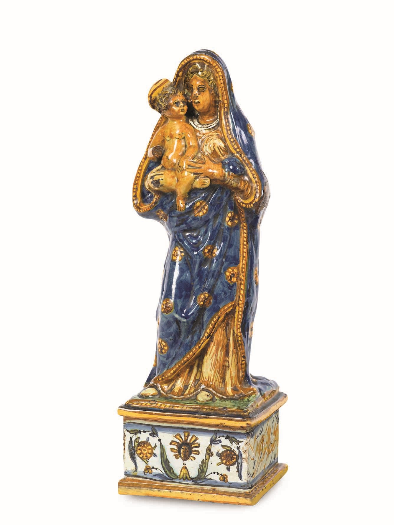 Madonna con Bambino Urbino, bottega Patanazzi, fine XVI - inizio XVII secolo, - [...]