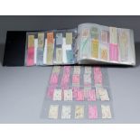 An extensive collection of bus and coach tickets, season tickets, and other permits to travel, (