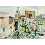 Robert McKechnie (1894 - 1975) - Seven watercolours including - "Old Houses Positano", 14.25ins x