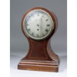 A late 19th/early 20th Century mahogany mantel timepiece retailed by Terry & Co of Manchester, the