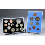 A collection of thirty nine Elizabeth II proof coin sets for the years 1972-2010 (all contained in