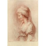 Francesco Bartolozzi (1727-1815) - Copper engraving - "The Grecian Daughter", 11ins x 7.7ins,