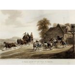 Reeves (fl. early/mid 19th Century) after C.B. Newhouse - Coloured aquatint - "A False Alarm on