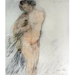 After Auguste Rodin (1840-1917) - Twelve photo-lithographs - Nude female studies, each 12.5ins x 9.