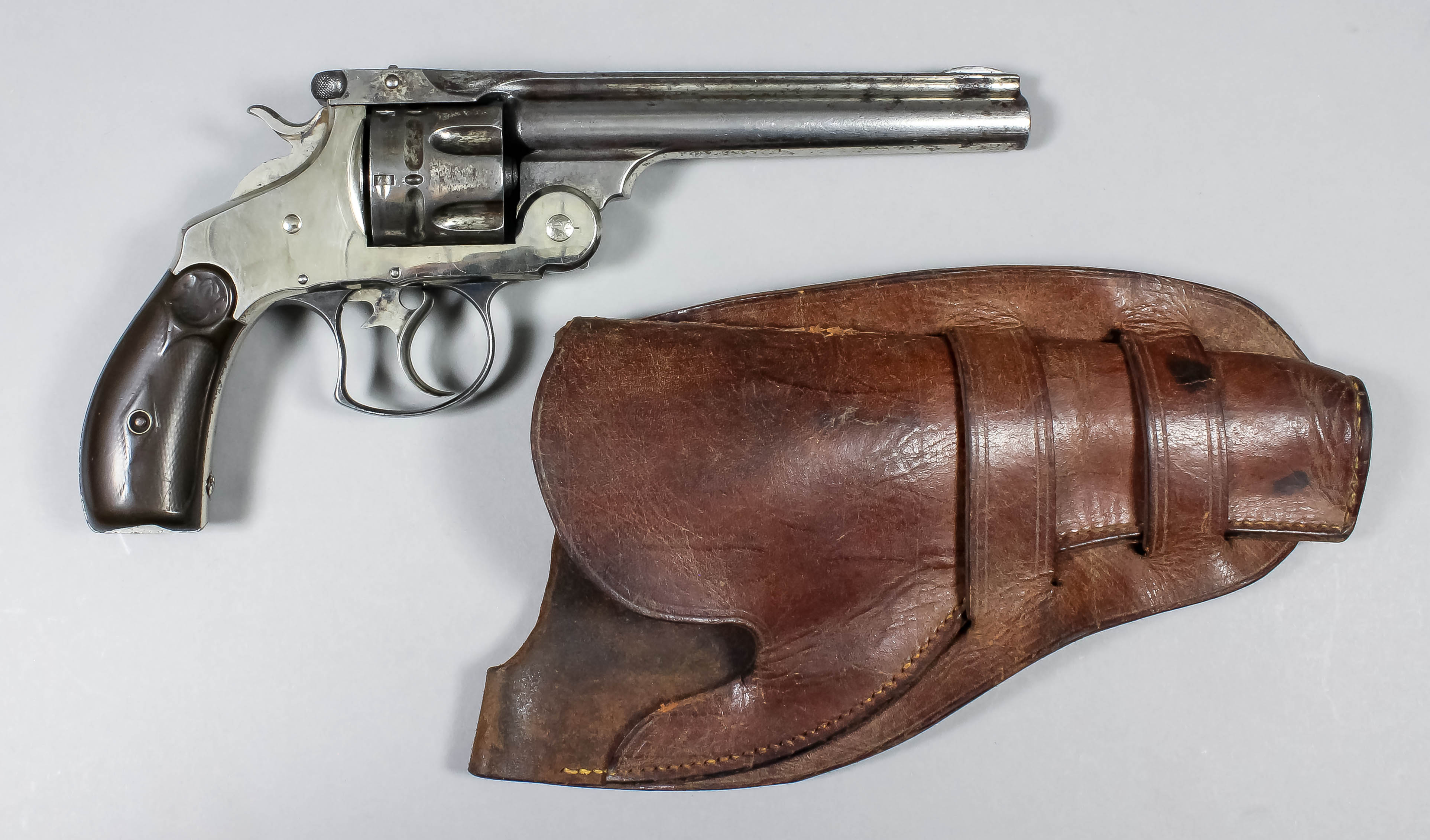 A .44 calibre (Russian) 1881 first model double action revolver by ...
