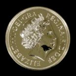An Elizabeth II 2014 gold Five Pound coin (Brilliant Uncirculated) - (No. 406 of edition of 1000),