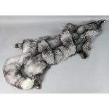 Ten summer arctic fox pelts