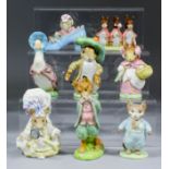 Eighteen Beswick pottery Beatrix Potter figures - "Lady Mouse from The Taylor of Gloucester", 4ins