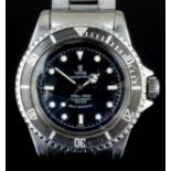 A 1960's gentleman's stainless steel Rolex Tudor Oyster Prince Submariner wristwatch with self