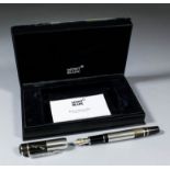 A Mont Blanc "William Faulkner" limited edition fountain pen in original box