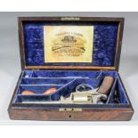 A 19th Century .44 calibre percussion Adam's patent revolver, retailed by Calisher & Terry of