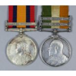 Four South Africa Medals comprising Queen Victoria to 509 S. Sgt. J. Smith APC, with Cape Colony