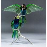 A Swarovski "Bee-Eaters" designed by Heinz Tabertshofer, introduced 2008 and retired 2013, 11.