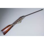 An early 20th Century .177 calibre break action Continental air rifle, Serial No. 25626, 19ins