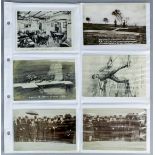 A collection of primarily early 20th Century photographic postcards relating to Dover, including -