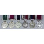 Six Long Service Good Conduct Medals comprising George V (Navy) to 22313 O. Swanson S.P.O. RMS