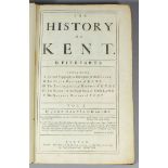 John Harris - "The History of Kent in Five Parts", printed and sold by D. Midwinter at The Rose