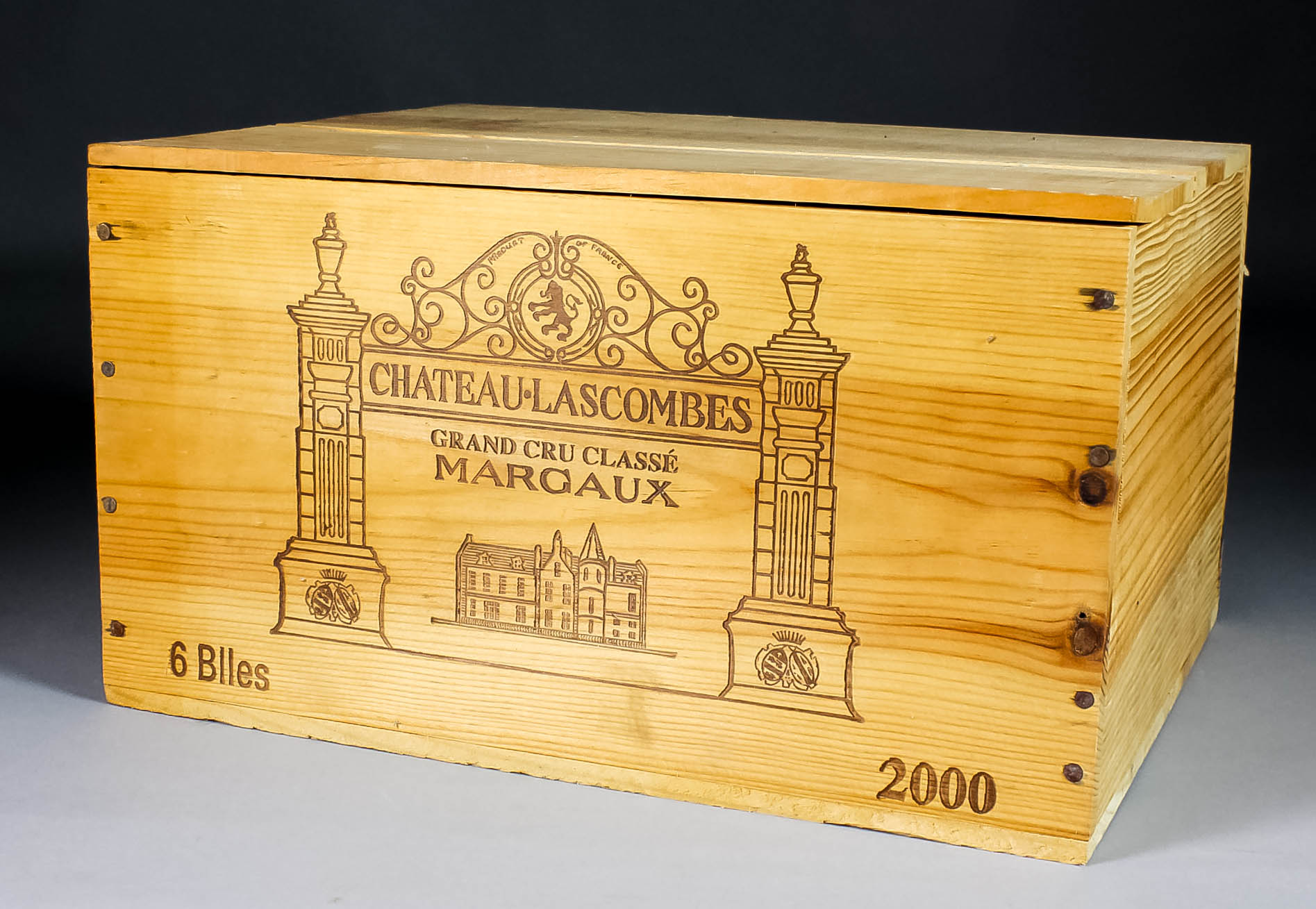 Twelve bottles of 2000 Chateau Lascombes (Grand Cru Classe Margaux) (contained in two sealed six