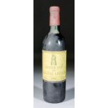 One bottle of 1972 Chateau Latour (Grand Cru Classe Pauillac)