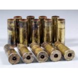 Forty-six .577S once fired brass "Snider" cartridges by Kynoch