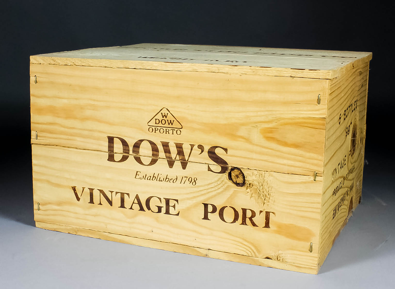 Twelve bottles of 1997 Dow's Vintage Port (contained in two sealed six bottle wooden cases)