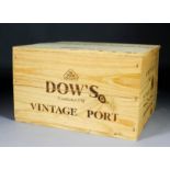 Twelve bottles of 1997 Dow's Vintage Port (contained in two sealed six bottle wooden cases)