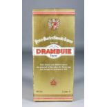 Eleven one litre bottles of Drambuie Scotch Liqueur (40% proof)