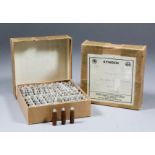 Two sealed boxes of one hundred 7mm, 173grn Mauser metal covered bullets by Kynoch