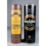 Three one litre bottles of Glenfiddich Single Malt Whisky (43% proof), three one litre bottles of