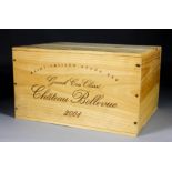 Twelve bottles of 2001 Chateau Bellevue (Saint-Emilion Grand Cru Classe) (contained in two sealed