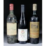 A bottle of 1978 Chateau Lynch Bages (Grand Cru Classe Pauillac), bottle of 1979 Chateau Lafite