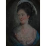 UNATTRIBUTED (Early Nineteenth Century English School) PASTEL DRAWING Bust portrait of a lady 23 1/