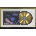 *PAUL MACARTNEY SIGNED L.P. RECORD SLEEVE 'GIVE MY REGARDS TO BROAD STREET', framed alongside the