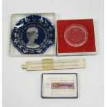 SIMPLON PRIMARY SLIDE RULE, BOXED, 1937 CORONATION OF EDWARD VIII, SOUVENIR MINIATURE ANOINTING