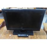 A BRAVIA FLAT SCREEN TV.