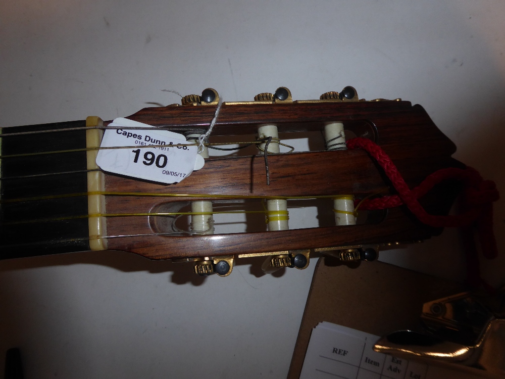 SPANISH SIX STRING ACOUSTIC GUITAR labelled Jose Ramirez, Madrid and dated 1978 and having 19 1/ - Image 9 of 9