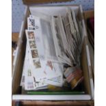 GREAT BRITAIN, A LARGE ACCUMULATION HOUSED IN CARTON, to include Commemorative First Day Covers,