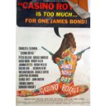 JAMES BOND 'Casino Royale' FILM POSTER 1967, printed by Lonsdale and Bartholomew, Nottingham, 30"
