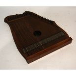 AN EARLY 20TH CENTURY GERMAN 'The Piano Zither' in coloured box