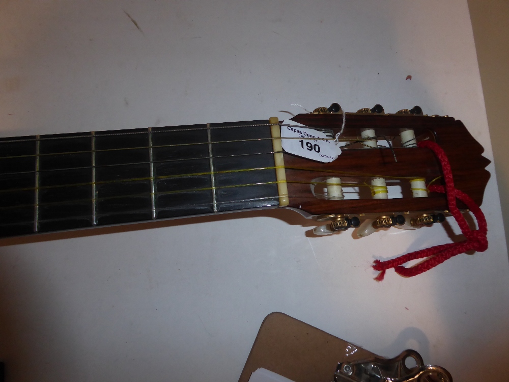 SPANISH SIX STRING ACOUSTIC GUITAR labelled Jose Ramirez, Madrid and dated 1978 and having 19 1/ - Image 8 of 9