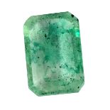 UNMOUNTED GREEN BERYL STONE, 15.8ct, emerald cut