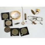 QUEEN VICTORIAN CROWN COIN 1892 AND ELIZABETH II CROWN COINS
